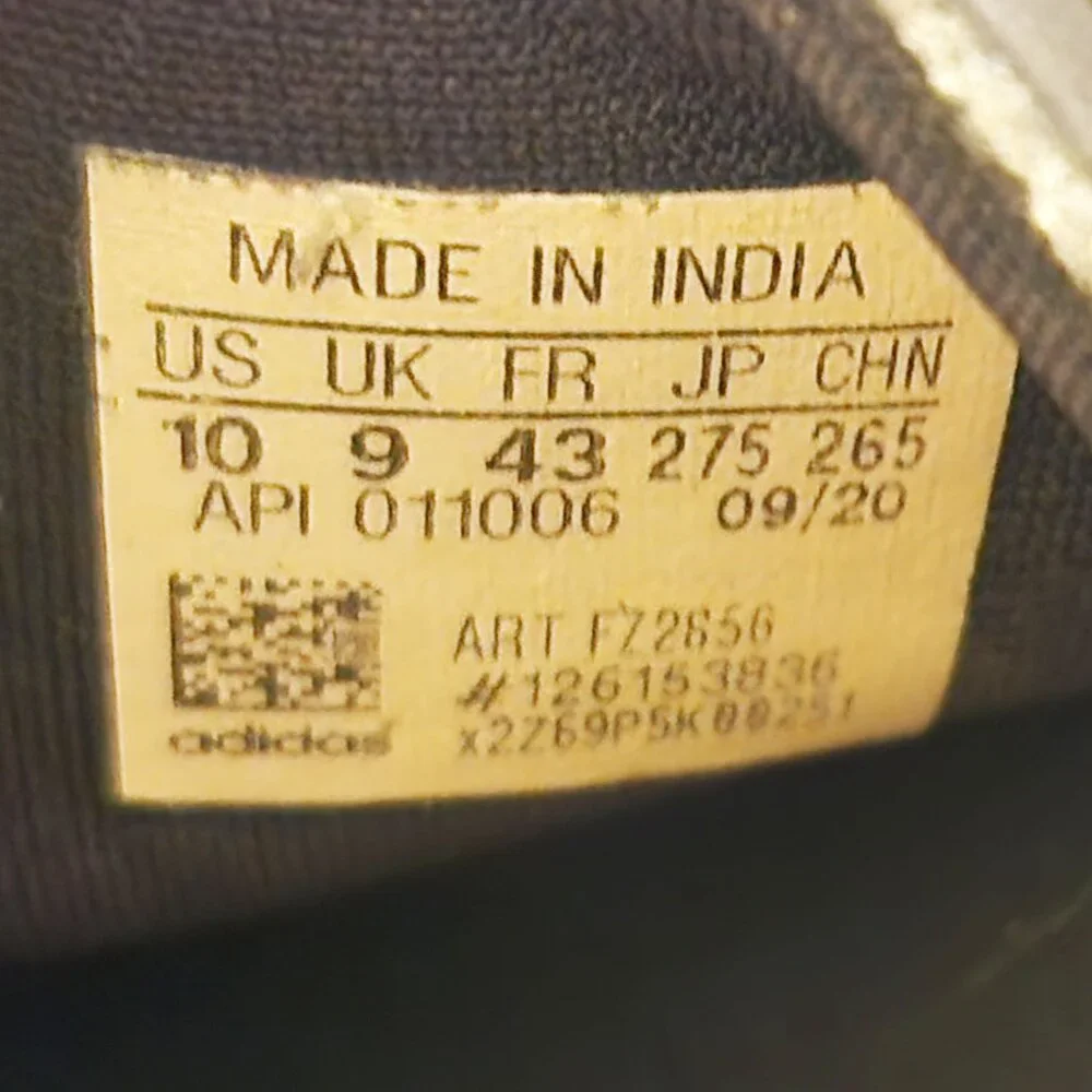 Adidas Adilette Shower Slide Sandals Black/Black/Black WMNS Sz 10 FZ2856 - Picture 7 of 7